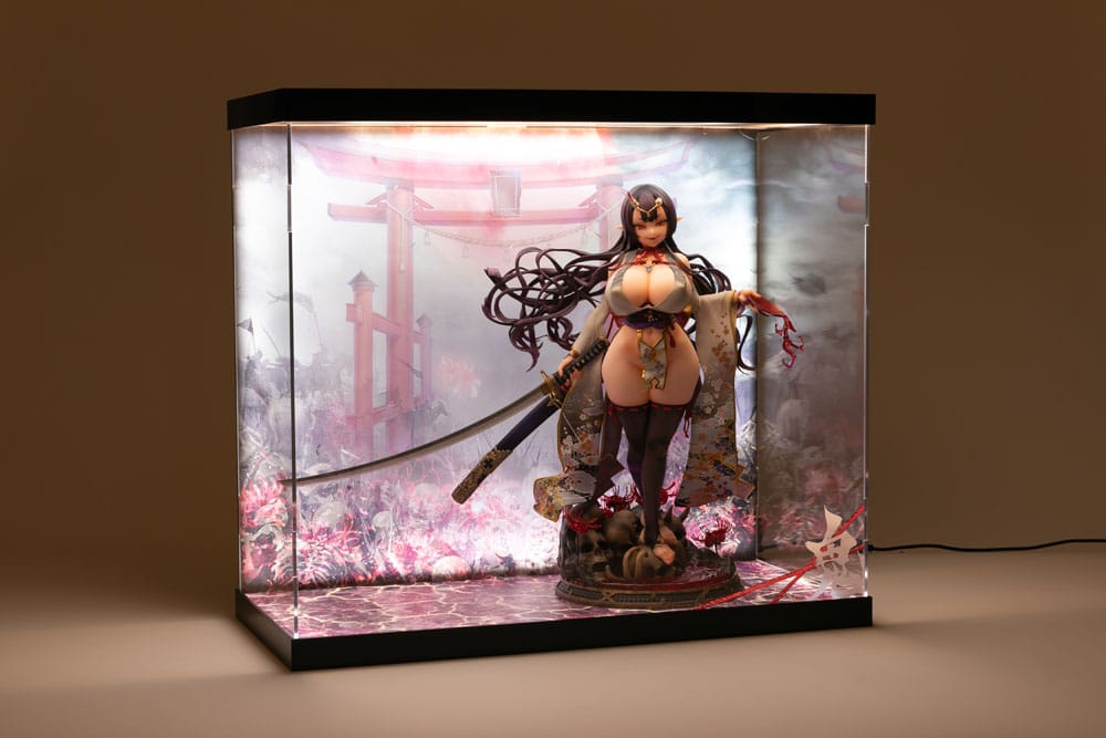 SHINSAI Acrylic Display Case with Lighting Inbina Rasethuhime Saki 39 cm P058682