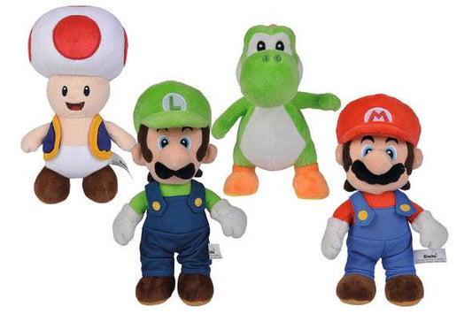 Super Mario Plush Figures All Stars 20 cm Assortment (12) P058708