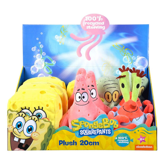 Spongebob Squarepants Plush Figures 20 cm Assortment (12) P058718