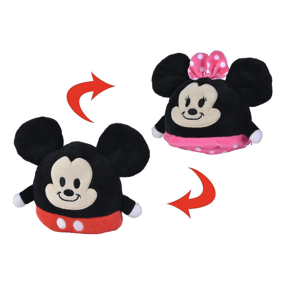 Disney: Mickey Mouse Reversible Plush Figure Mickey/Minnie 8 cm P058748