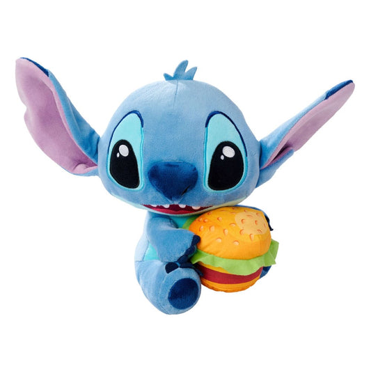 Lilo & Stitch Plush Figure Stitch with Burger 25 cm P058767