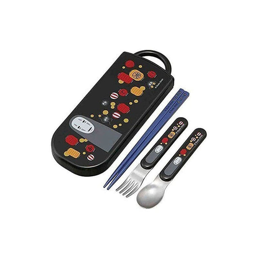 Spirited Away Chopsticks & Spoon & Fork Set No Face & Lantern P058839