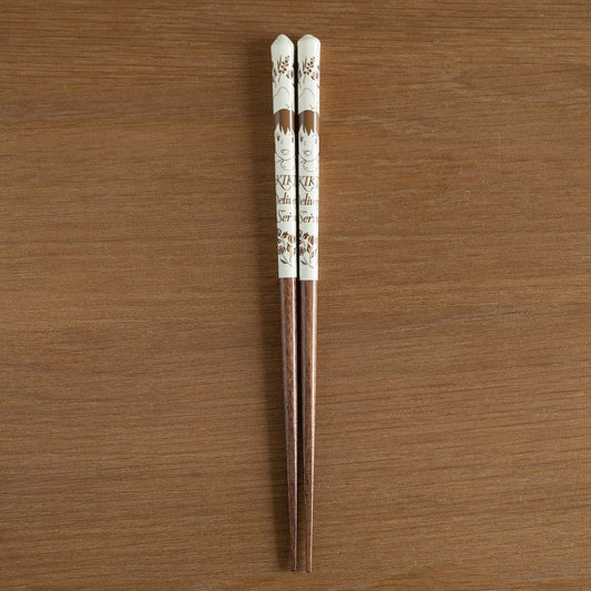 Studio Ghibli lacquered Chopsticks sketches Kiki delivery's service yellow 21 cm P058863