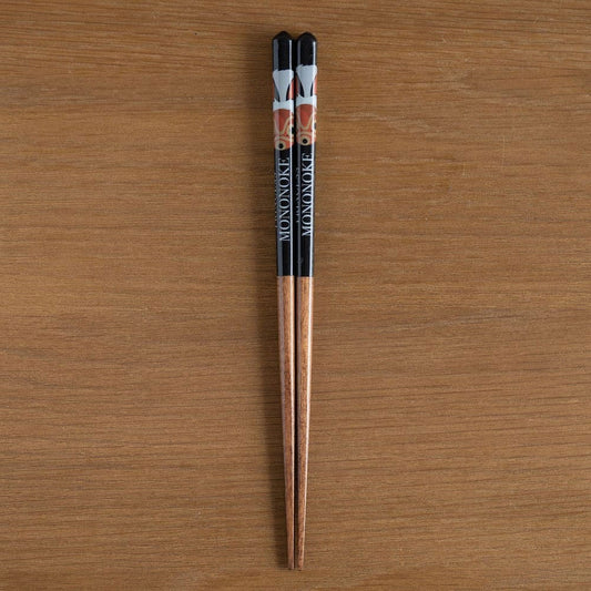 Studio Ghibli lacquered Chopsticks sketches Princess Mononoke San's Mask 21 cm P058868