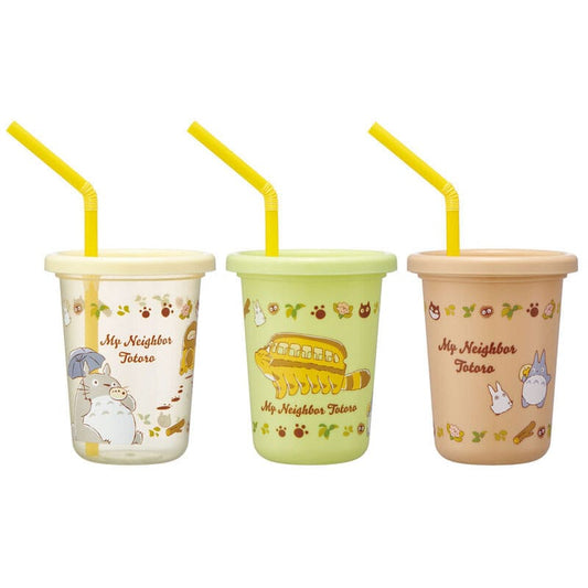 My Neighbor Totoro Cup & Straw Set 3-Set #2 P058895