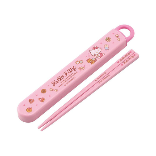 Hello Kitty Chopsticks with Box Sweety pink 16 cm P058913