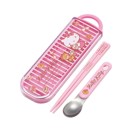 Hello Kitty Chopsticks & Spoon Sweety pink P058914