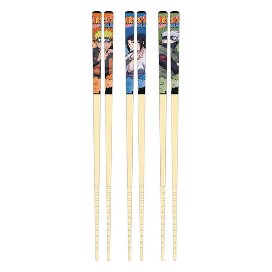 Naruto Bamboo Chopsticks 3-Set Team 7 P058932