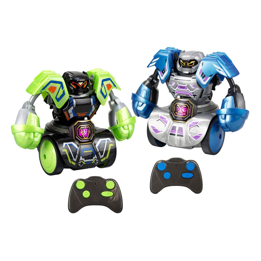 Silverlit Robo Kombat Tornado Remote-Controlled Robots 2er - Set Green/Blue P066671