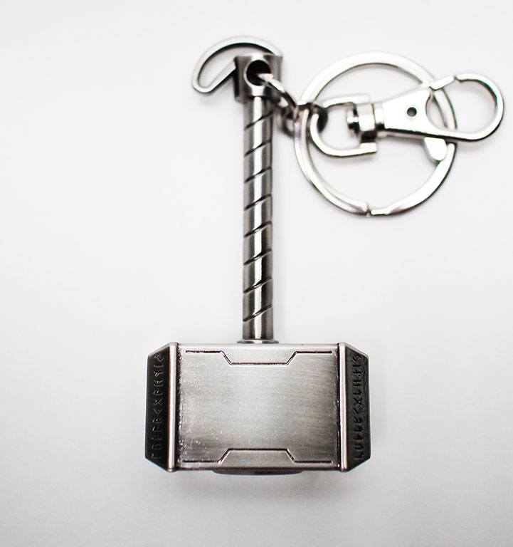 Marvel Comics Metal Keychain Thor Hammer P059017