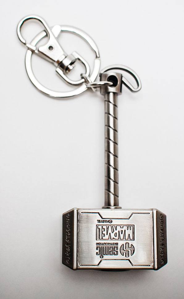 Marvel Comics Metal Keychain Thor Hammer P059017