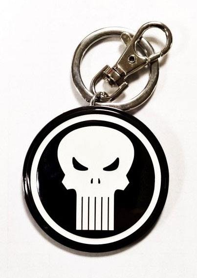 Marvel Comics Metal Keychain Punisher Logo P059020