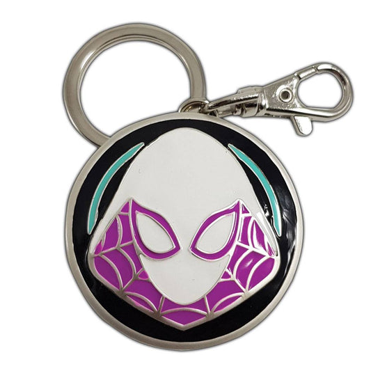 Marvel Comics Metal Keychain Spider-Gwen Logo P059022