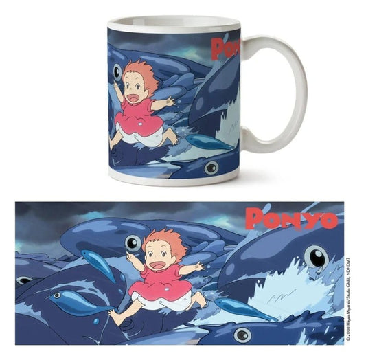 Ponyo Mug Waves P073103