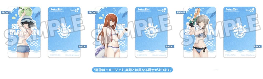 Steins Gate PVC Statues 3-Pack 1/7 Suzuha Amane, Kurisu Makise, Mayuri Shiina Swimsuit Ver. P059107
