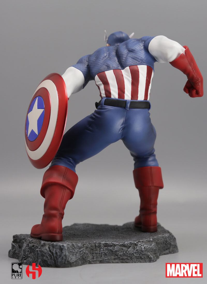 Marvel Comics Civil War Statue 1/8 Captain America 22 cm P059154