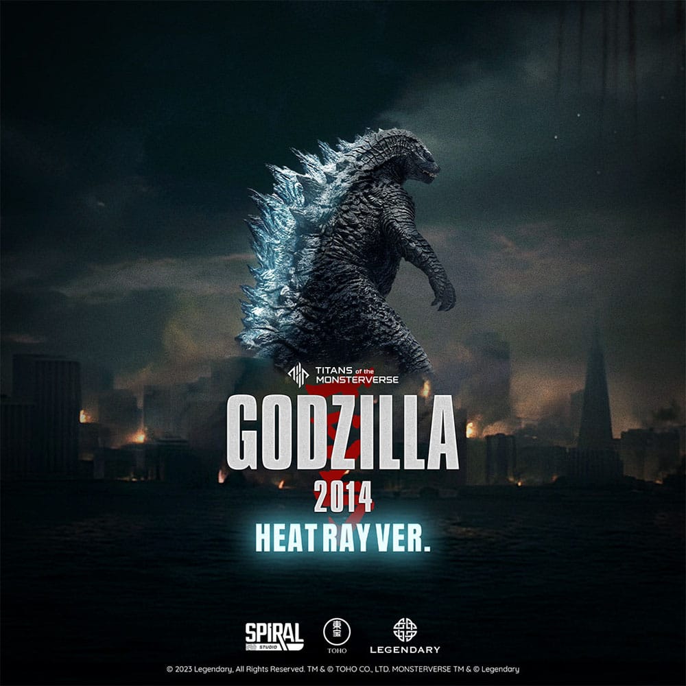 Godzilla 2014 Titans of the Monsterverse PVC Statue Godzilla (Heat Ray Version) 44 cm P059167