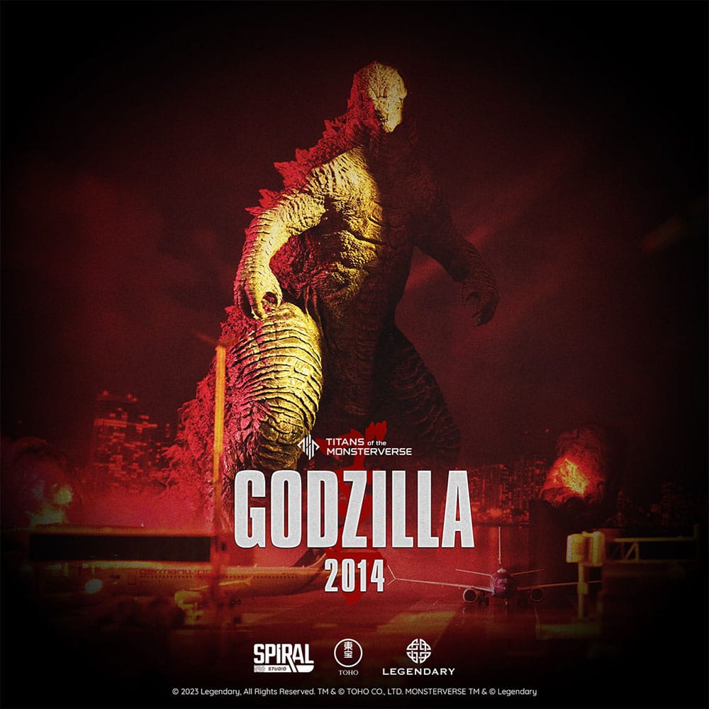 Godzilla 2014 Titans of the Monsterverse PVC Statue Godzilla (Standard Version) 44 cm P059166
