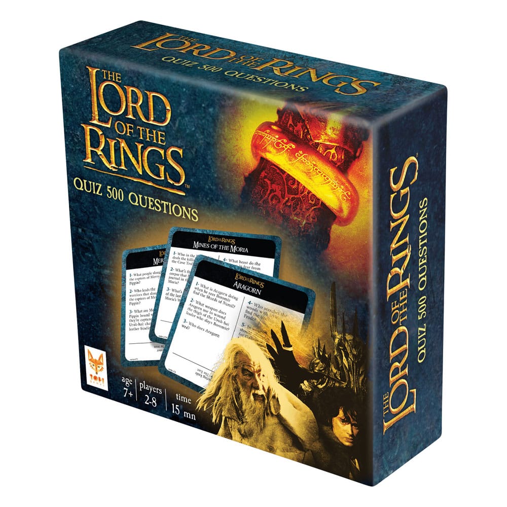 Lord of the Rings Card Game Quiz 500 Questions *English Version* P065508