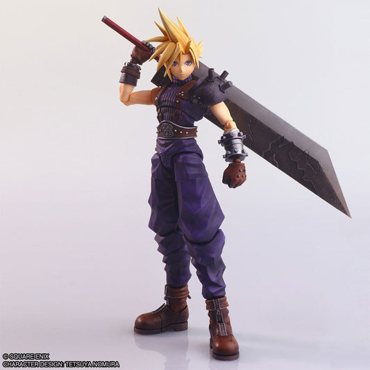 Final Fantasy VII Structure Arts Plastic Model Kit Cloud Strife P066125