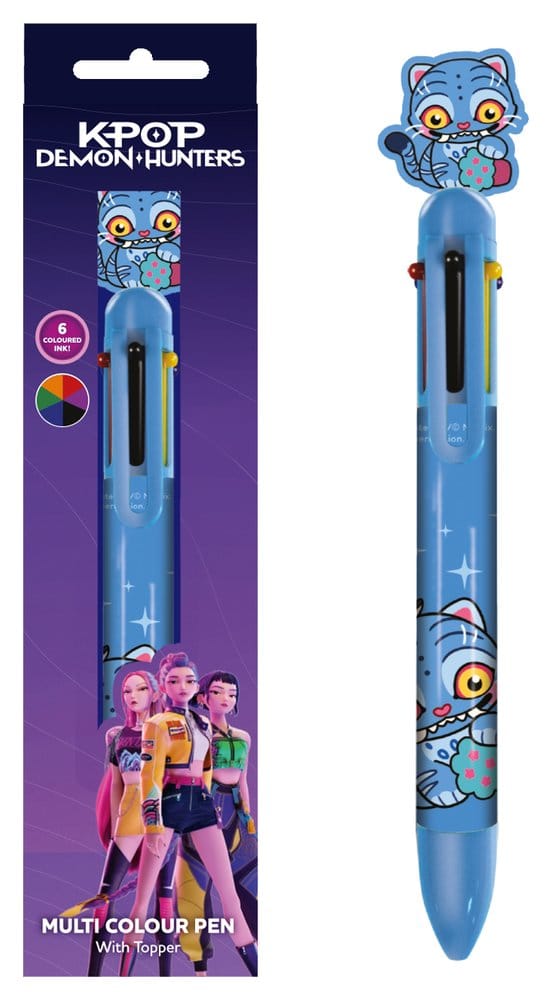 KPop Demon Hunters Multicoloured Pen Derpy Tiger P074348