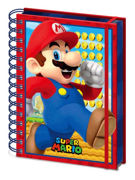 Super Mario 3D Wiro Notebook A5 Mario P059532