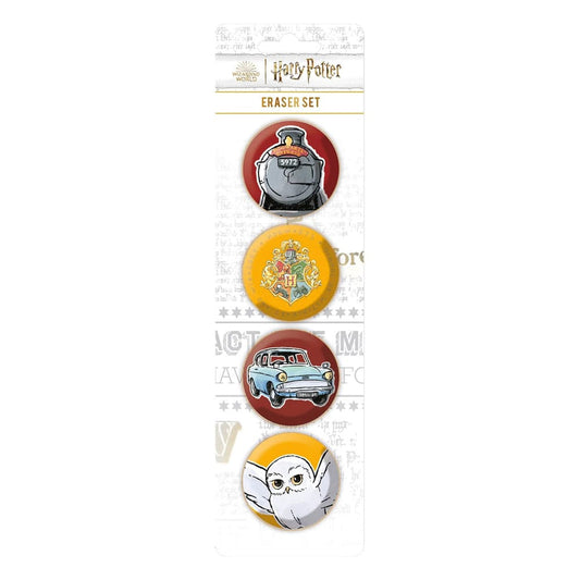 Harry Potter Eraser 4-Pack P066186