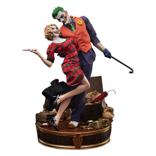 DC Comics Mythos Statue 1/5 The Joker and Harley Quinn: Lawless Love 41 cm P059595