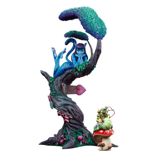 Fairytale Fantasies Collection Statue Lady Cheshire Cat (Deluxe Edition) 63 cm P059597