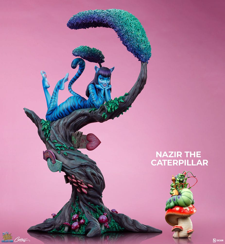 Fairytale Fantasies Collection Statue Lady Cheshire Cat (Deluxe Edition) 63 cm P059597