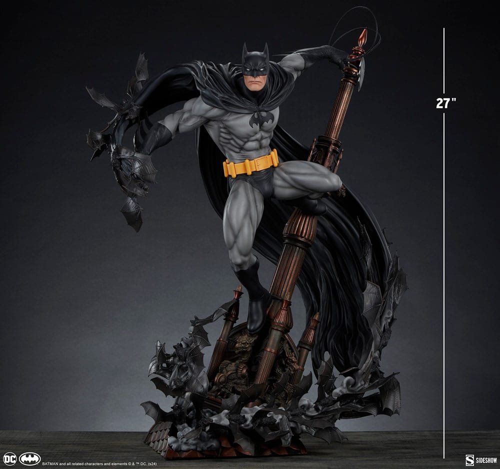 DC Comics Premium Format Statue Batman (Black Variant) Sideshow Exclusive 68 cm P059617