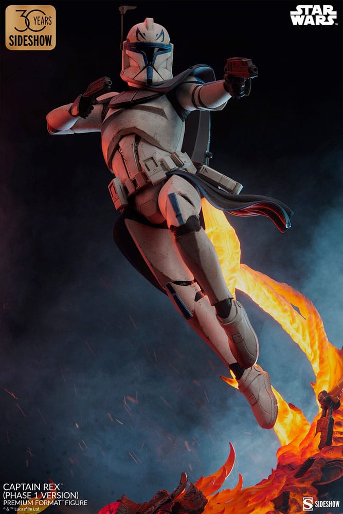 Star Wars Premium Format Figure Captain Rex (Phase 1 Version) Sideshow Exclusive 68 cm P059624