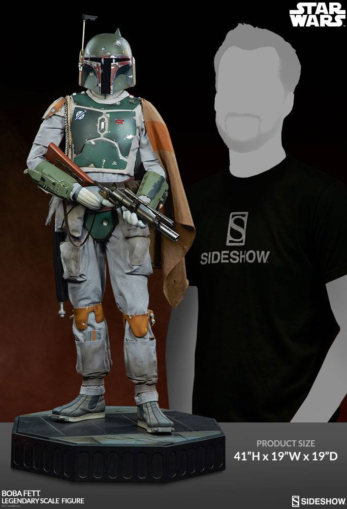 Star Wars Legendary Scale Statue 1/2 Boba Fett 104 cm P059652