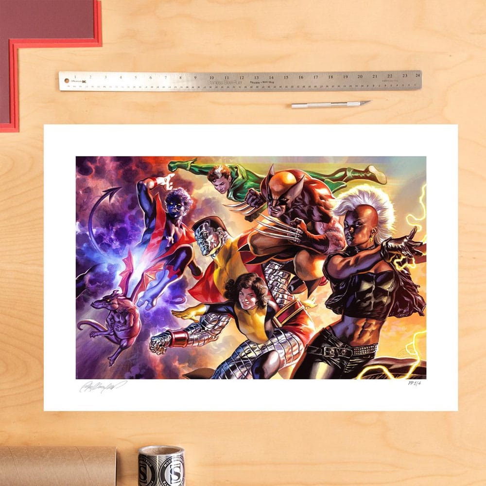 Marvel X-Men Art Print The X-Men by Felipe Massafera 46 x 66 cm - unframed P067340