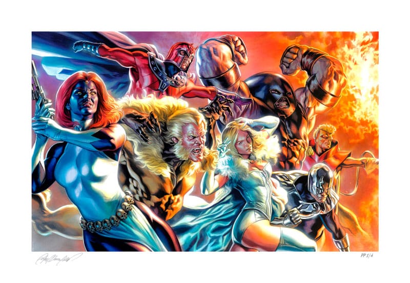 Marvel X-Men Art Print The Brotherhood of Mutants by Felipe Massafera 46 x 66 cm - unframed P067341