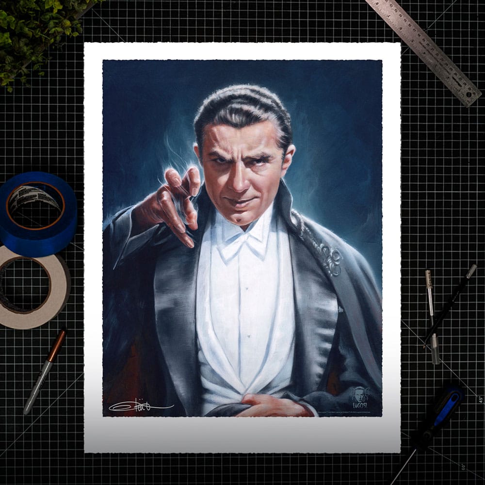 Dracula Art Print Count Dracula by Olivia De Berardinis 56 x 43 cm - unframed P067342