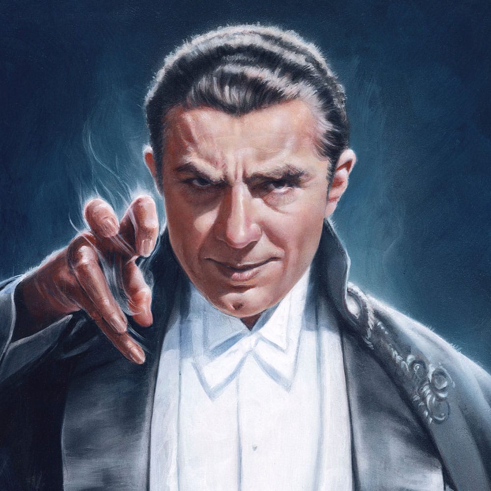 Dracula Art Print Count Dracula by Olivia De Berardinis 56 x 43 cm - unframed P067342