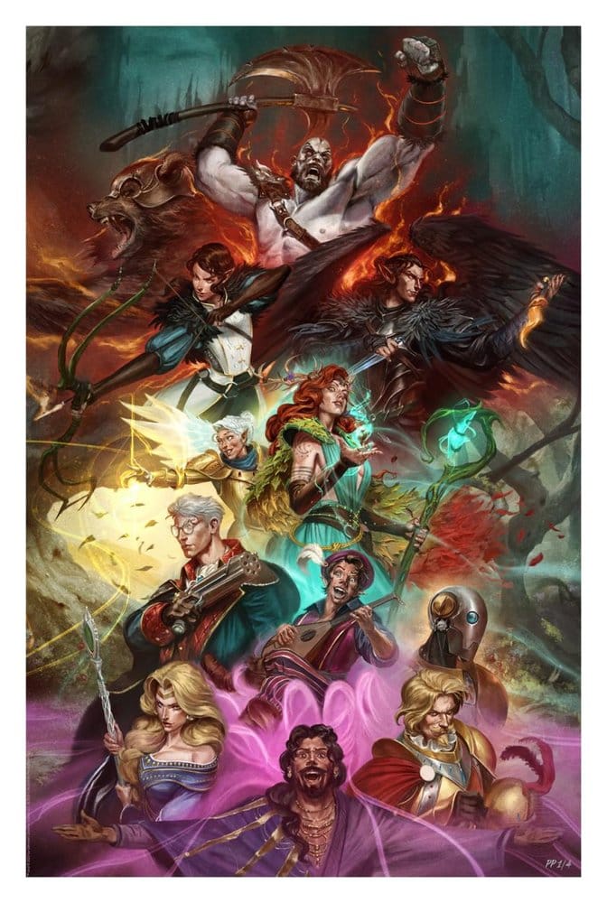 Critical Role Art Print Vox Machina 41 x 61 cm - unframed P072431