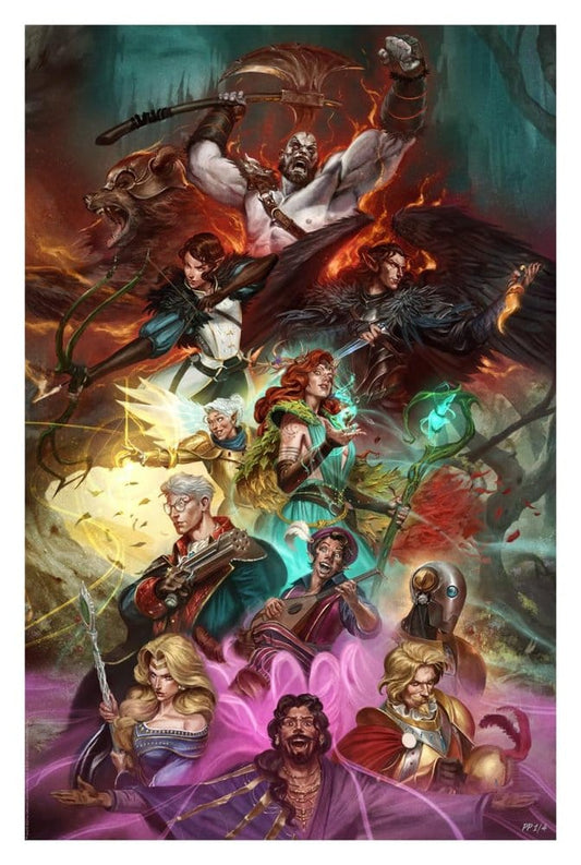 Critical Role Art Print Vox Machina 41 x 61 cm - unframed P072431