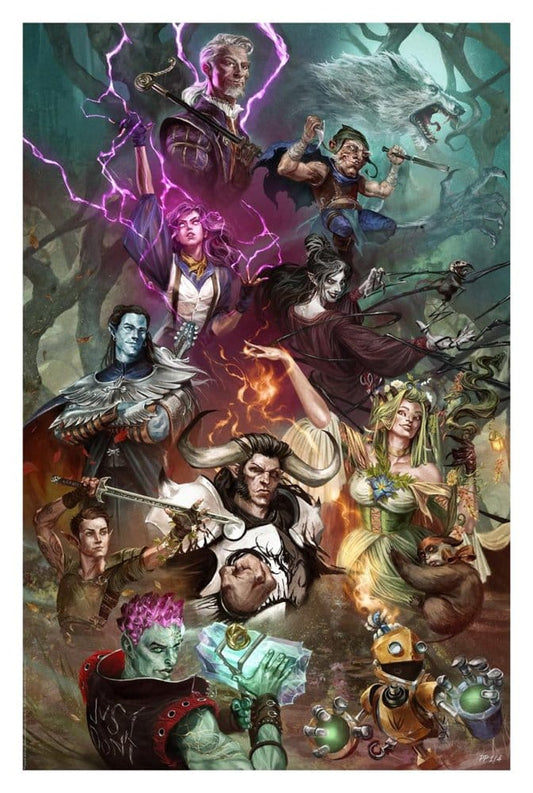 Critical Role Art Print Bells Hells 41 x 61 cm - unframed P072432