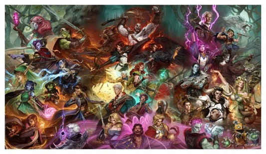 Critical Role Art Print Legends of Exandria 70 x 41 cm - unframed P072433