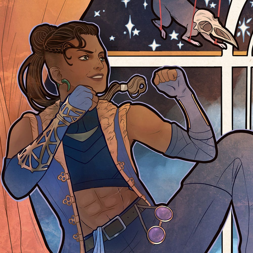 Critical Role Art Print Marisha Ray: 10th Anniversary Art Nouveau Illustrations 46 x 28 cm - unframed P065536