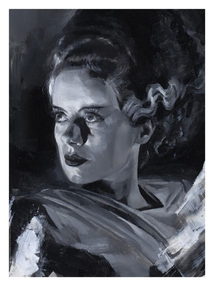 Bride of Frankenstein Art Print Bride of Frankenstein by Chris Valentine 41 x 31 cm - unframed P068552