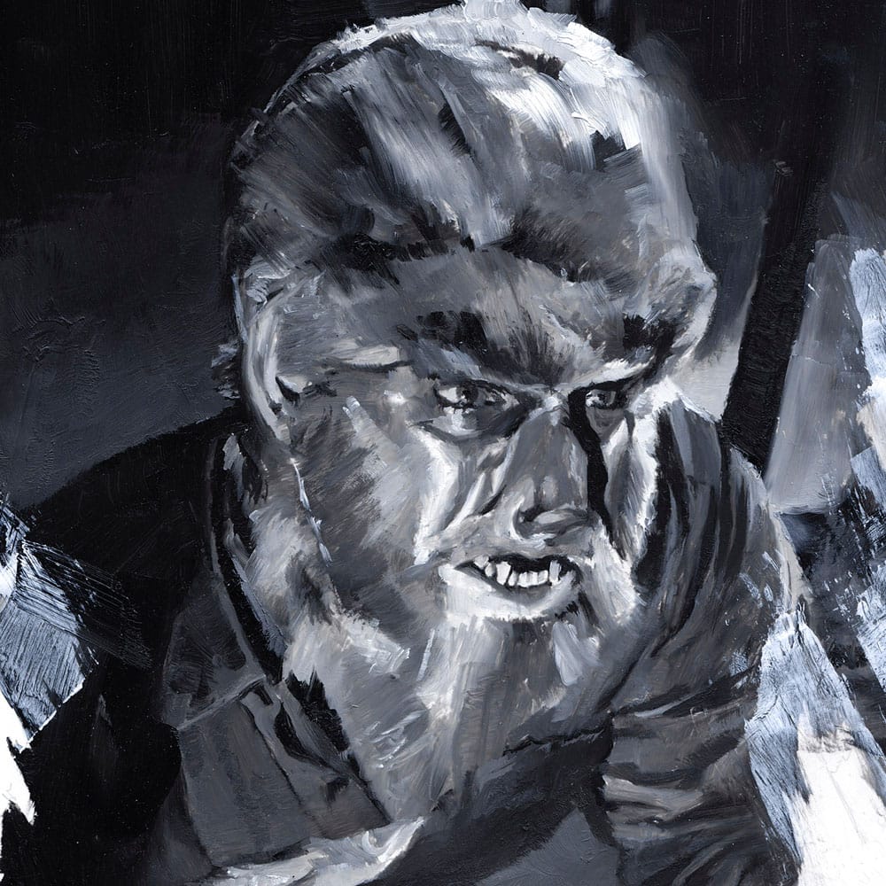 The Wolf Man Art Print The Wolf Man by Chris Valentine 41 x 31 cm - unframed P068554