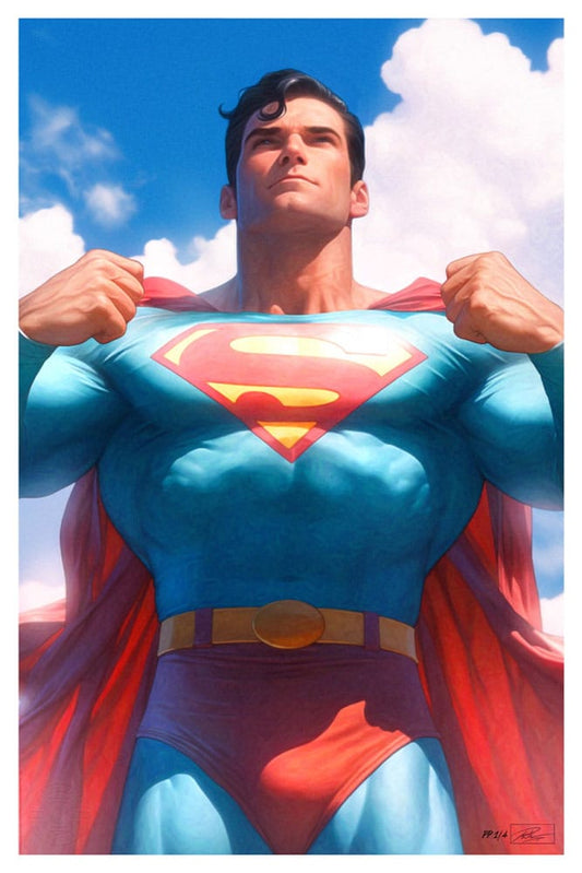 DC Comics Art Print Justice League Trinity: Superman 61 x 41 cm - unframed P066105