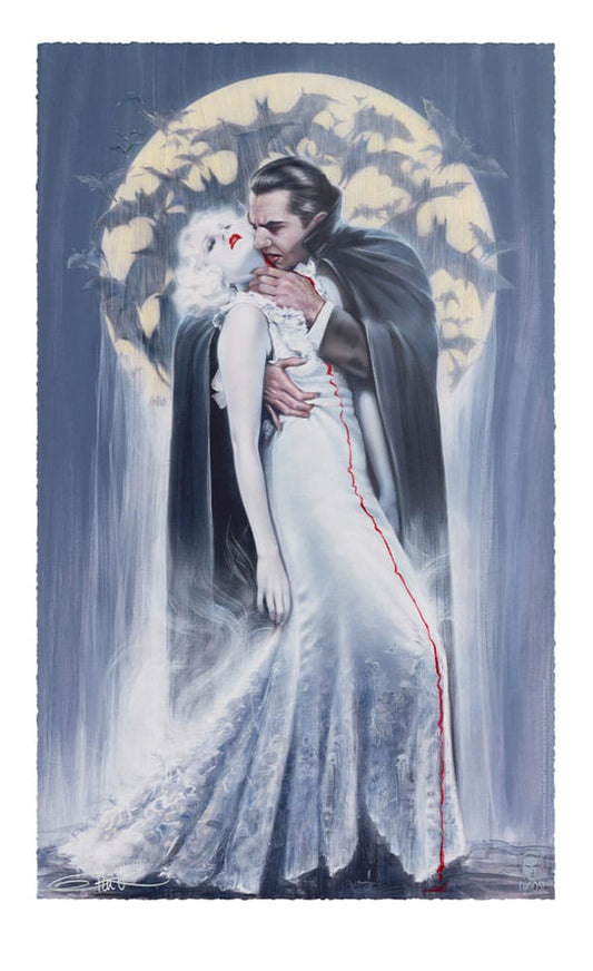 Dracula Art Print The Kiss by Olivia De Berardinis 70 x 43 cm - unframed P067344
