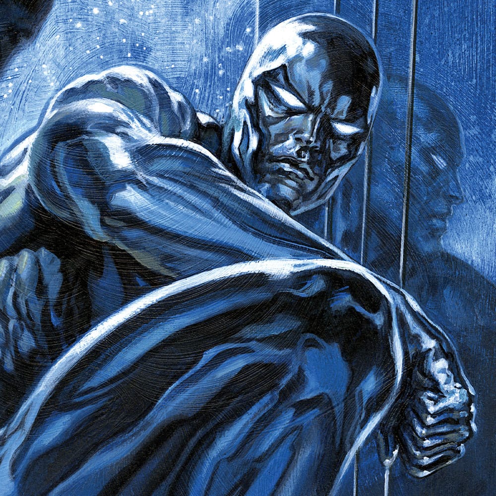 Marvel Art Print Silver Surfer: Ghost Light 61 x 41 cm - unframed P059712