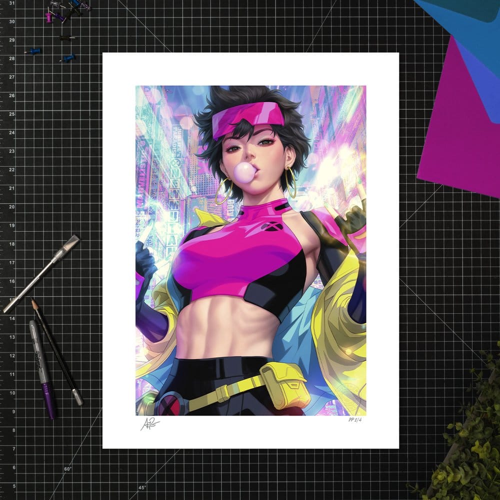 X-Men Marvel Art Print Jubilee 46 x 61 cm - unframed P072668