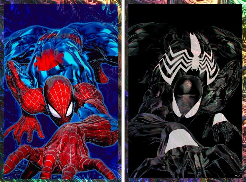 Marvel Set of 2 Art Prints Spider-Man '94 Deluxe Set 61 x 41 cm - unframed P074039