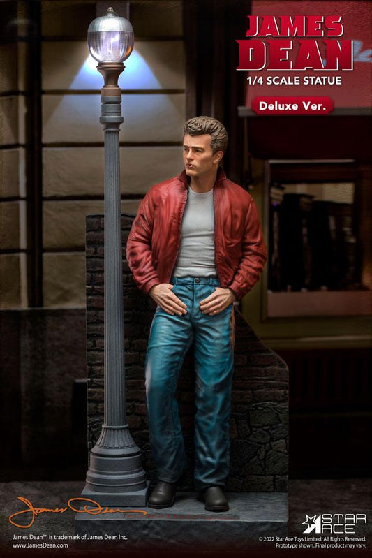 James Dean Superb My Favourite Legend Series Statue 1/4 James Dean (Red jacket) Deluxe Ver. 52 cm P059735